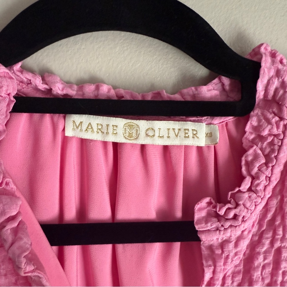 Marie Oliver Merrit Double Ruffle Top - Picture 4 of 6